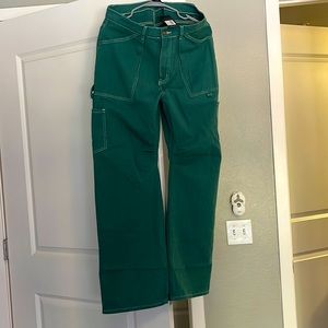 Lioness Miami Vice Pant in Forrest Green size L.